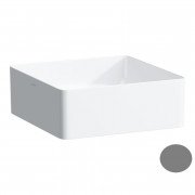 Раковина для ванної Laufen Living 36х36 см кераміка графіт матовий H8114337581121