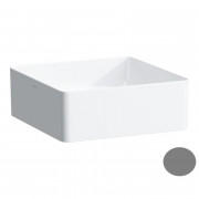 Раковина для ванної Laufen Living 36х36 см кераміка графіт матовий H8114337581121