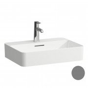 Раковина для ванной Laufen Val 55х40 см с 1 отверстием керамика графит матовый H8122847581041