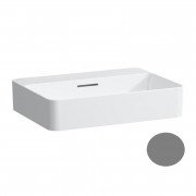 Раковина для ванной Laufen Val 55х40 см без отверстий керамика графит матовый H8122847581091