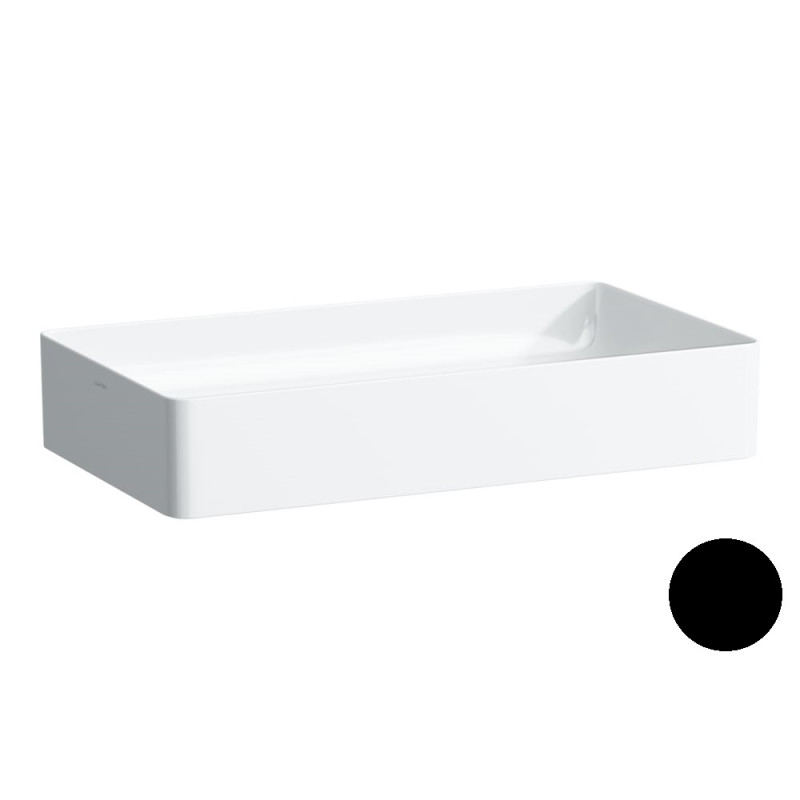 Раковина для ванной Laufen Living 60х34 см керамика черный матовый H8114347161121