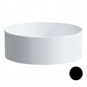 Раковина для ванни Laufen Living ⌀38 см кераміка чорний матовий H8114357161121