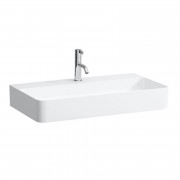 Раковина для ванной Laufen Val 60х40 см с 1 отверстием без перелива керамика белый с покрытием LCC H8122854001111