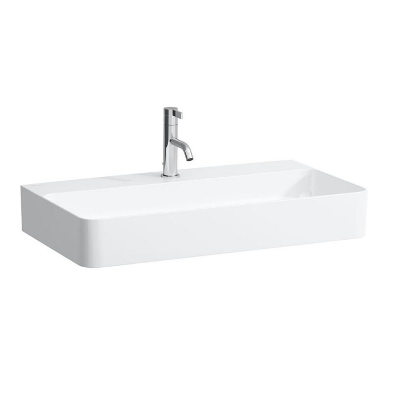 Раковина для ванної Laufen Val 60х40 см з 1 отвором без переливу кераміка білий матовий H8122857571111
