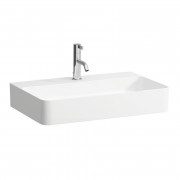 Раковина для ванной Laufen Val 55х40 см с 1 отверстием без перелива керамика белый матовый H8122847571111