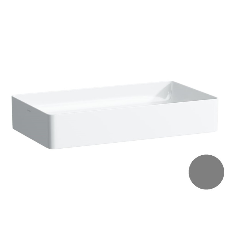 Раковина для ванной Laufen Living 60х34 см керамика графит матовый H8114347581121