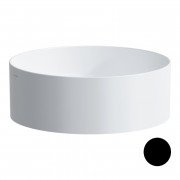 Раковина для ванни Laufen Living ⌀38 см кераміка чорний матовий H8114357161121