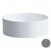 Раковина для ванної Laufen Living ⌀38 см кераміка графіт матовий H8114357581121