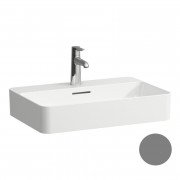 Раковина для ванной Laufen Val 60х40 см с 1 отверстием керамика графит матовый H8122857581041