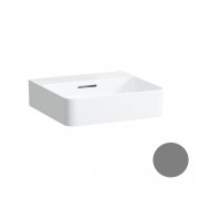 Раковина для ванной Laufen Val 45х42 см без отверстий керамика графит матовый H8152817581091