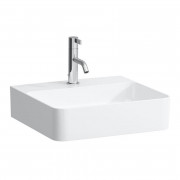 Раковина для ванной Laufen Val 45х42 см с 1 отверстием без перелива керамика белый с покрытием LCC H8152814001111