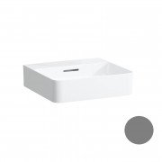 Раковина для ванной Laufen Val 45х42 см без отверстий керамика графит матовый H8152817581091