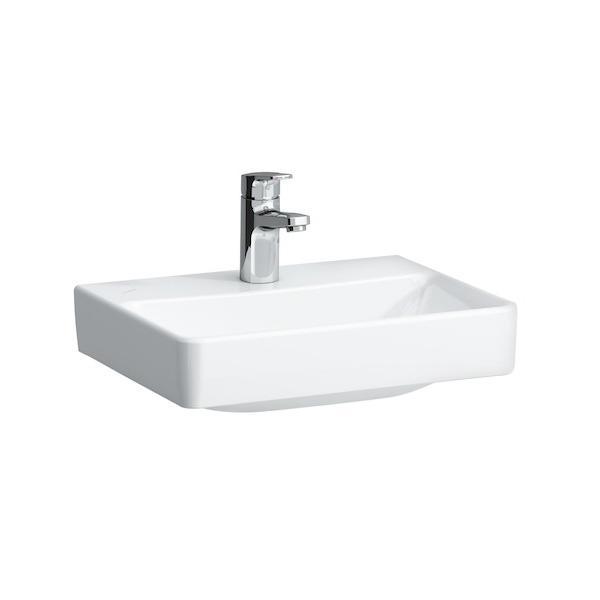 Раковина для ванной Laufen Pro S 45х34 см с 1 отверстием без перелива шлифованная керамика белый с покрытием LCC H8169614001561