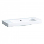 Раковина для ванної Laufen Pro S 105х46,5 см без отворів шліфована кераміка білий з покриттям LCC H8169664001091