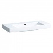 Раковина для ванної Laufen Pro S 105х46,5 см без отворів шліфована кераміка білий з покриттям LCC H8169664001091