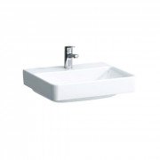 Раковина для ванной Laufen Pro S 55х46,5 см с 1 отверстием без перелива шлифованная керамика белый с покрытием LCC H8169624001561