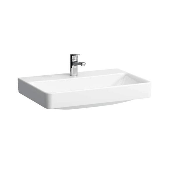Раковина для ванної Laufen Pro S 70х46,5 см з 1 отвором без переливу шліфована кераміка білий з покриттям LCC H8169674001561