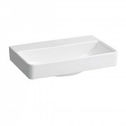 Раковина для ванной Laufen Pro S 60х38 см без отверстий без перелива шлифованная керамика белый H8179590001421