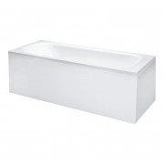 Ванна акриловая Laufen Solutions 170х70 см угловая левая с панелью прямоугольная белый H2225060000001