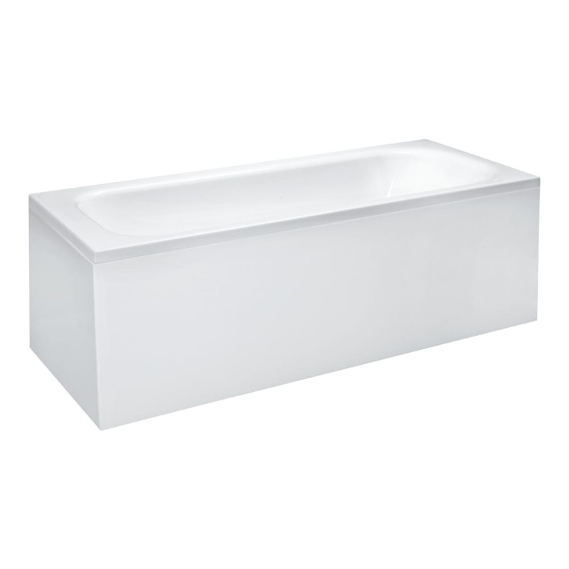 Ванна акрилова Laufen Solutions 170х70 см кутова права з прямокутною панеллю білий H2225050000001