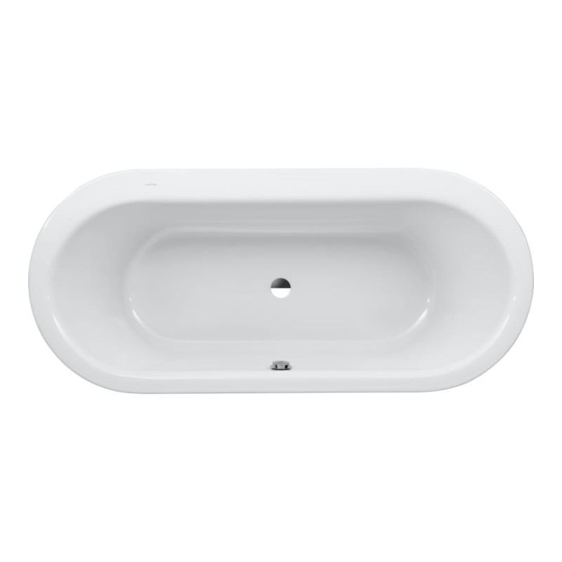 Ванна акриловая Laufen Solutions 170х75 см встраиваемая овальная белый H2225110000001