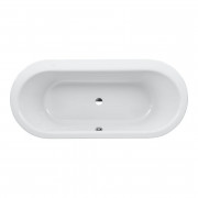 Ванна акриловая Laufen Solutions 180х80 см встраиваемая овальная белый H2245110000001
