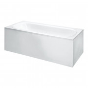 Ванна акриловая Laufen Solutions 170х75 см угловая левая с панелью прямоугольная белый H2235360000001