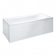 Ванна акриловая Laufen Solutions 180х80 см угловая правая с панелью прямоугольная белый H2245050000001