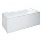 Ванна акриловая Laufen Solutions 170х75 см угловая правая с панелью прямоугольная белый H2235050000001