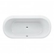 Ванна акрилова Laufen Solutions 190х90 см овальна вбудована білий H2255110000001