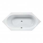 Ванна акрилова Laufen Solutions 190х90 см вбудована шестикутна білий H2255210000001