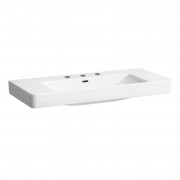 Раковина для ванної Laufen Pro S 105х46,5 см із 3 отворами кераміка білий з покриттям LCC H8139664001081