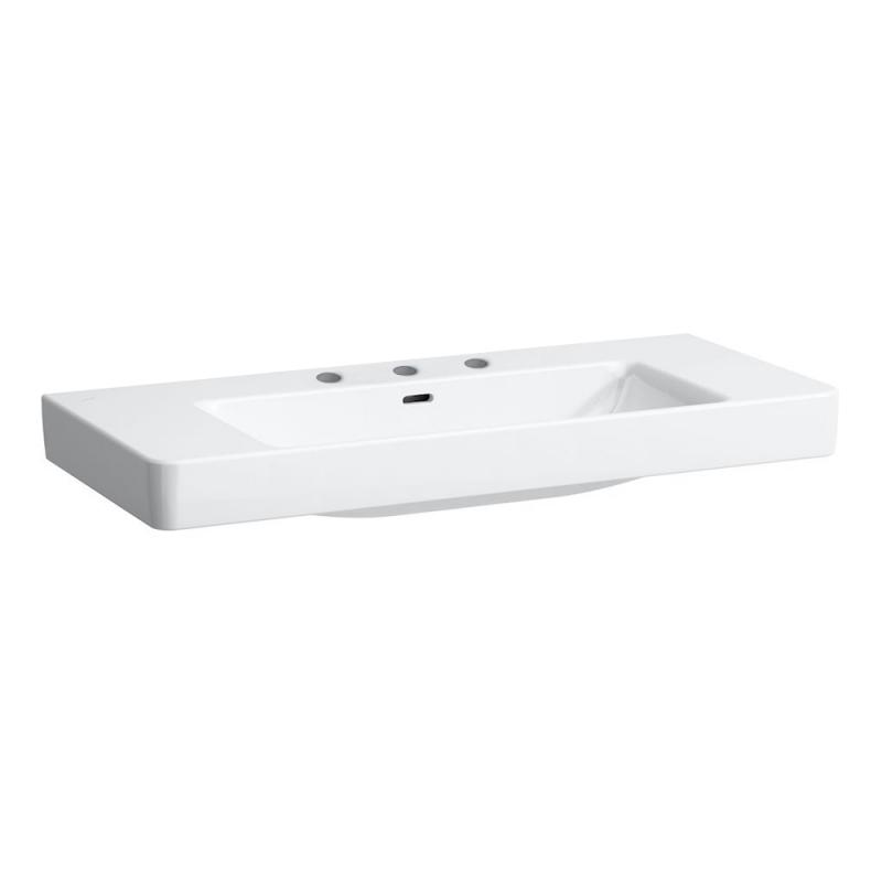 Раковина для ванной Laufen Pro S 105х46,5 см с 3 отверстиями керамика белый H8139660001081