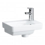 Раковина для ванной Laufen Pro S 36х25 см с 1 отверстием справа керамика белый с покрытием LCC H8159604001041