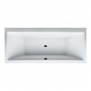 Ванна акрилова Laufen Pro 180х80 см вбудована з гідромасажем прямокутна білий H2329510006351