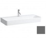 Раковина для ванной Laufen Val 95х42 см с 1 отверстием без перелива шлифованная керамика графит матовый H8162877581111