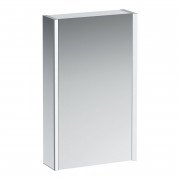 Зеркальный шкаф Laufen Frame 25 45х15х75 см петли слева с сенсорным выключателем алюминий H4083019001441