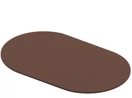 Полиця для консолі ArtCeram Fuori Scala кераміка коричневий TFC002 39;00