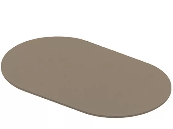 Полка для консоли ArtCeram Fuori Scala керамика светло-коричневый TFC002 40;00