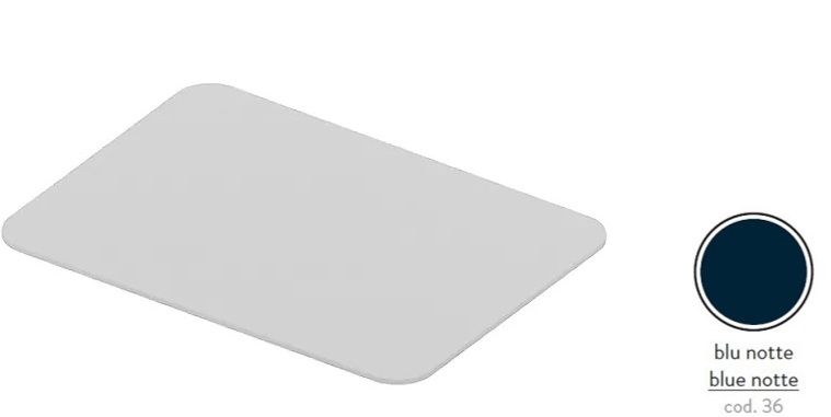 Полка для консоли ArtCeram Fuori Scala керамика темно-синий TFC003 36;00