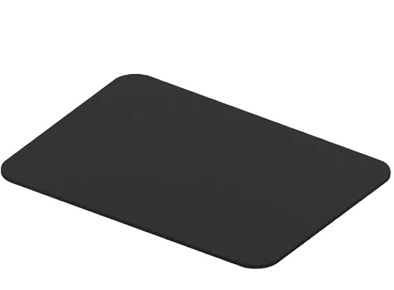 Полиця для консолі ArtCeram Fuori Scala кераміка чорний TFC003 17;00