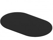 Полиця для консолі ArtCeram Fuori Scala кераміка чорний матовий TFC002 17;00