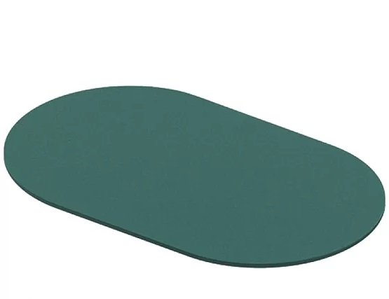 Полка для консоли ArtCeram Fuori Scala керамика зеленый TFC002 43;00