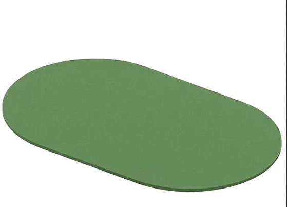 Полиця для консолі ArtCeram Fuori Scala кераміка зелена шавлія TFC002 44;00