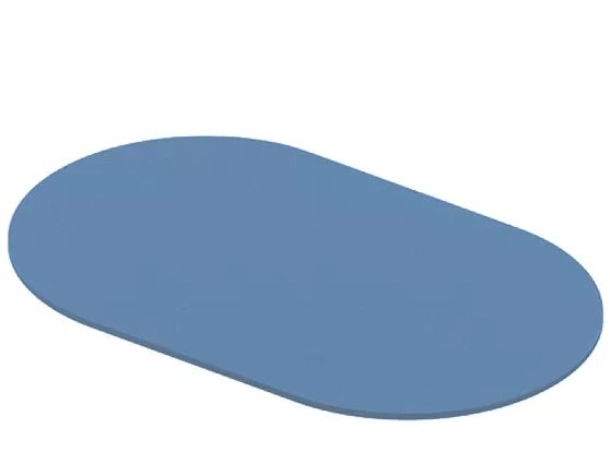 Полиця для консолі ArtCeram Fuori Scala кераміка синій TFC002 38;00