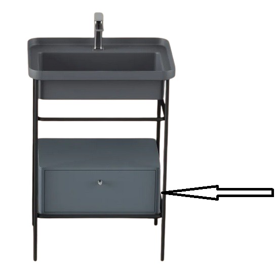 Ящик для консолі Artceram Fuori Scala висувний МДФ pavone ACM039 57