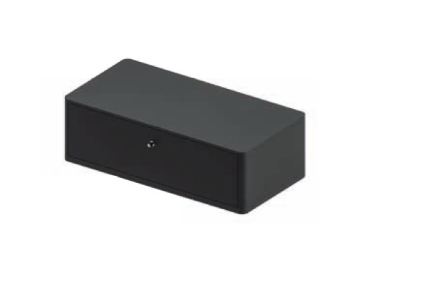 Ящик для консолі Artceram Fuori Scala висувний МДФ чорний матовий ACM040 17