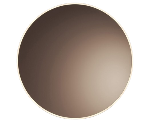 Зеркало в ванную комнату Artceram Look Ø80 см с LED-подстветкой белый матовый ACS016 05