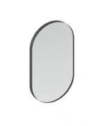 Зеркало в ванную комнату Artceram Look 50х90 см черный матовый ACS017 17