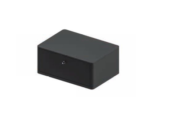 Ящик для консолі Artceram Fuori Scala висувний МДФ чорний матовий ACM039 17